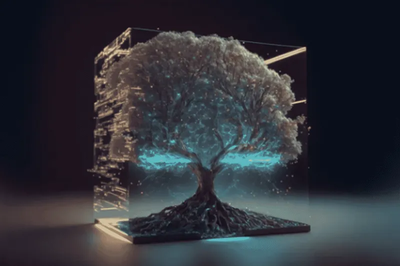 Albero luminoso